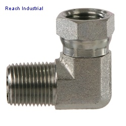 Male Pipe to Female Pipe Swivel 90°