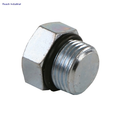 Male O-ring to Hex Head Plug