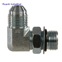 Male JIC to Male O-ring 90°