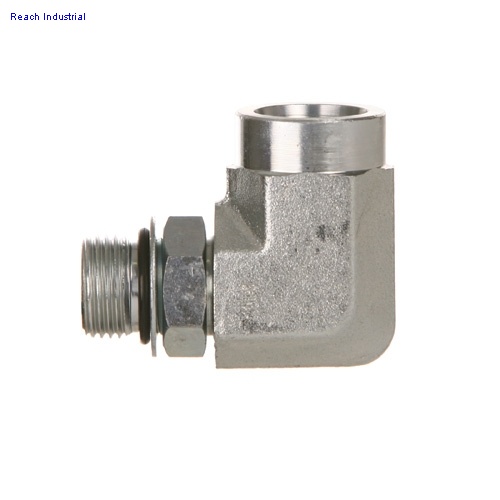 Male O-ring to Female O-ringl 90°