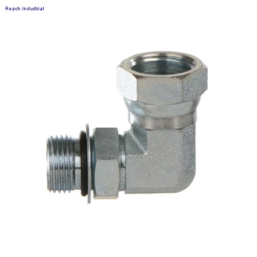 Male O-ring to Female Pipe Swivel 90°