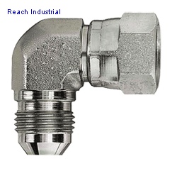 Male JIC to Female JIC Swivel 90°