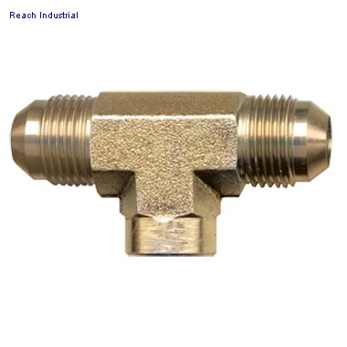 Male JIC / Male JIC to Female Pipe Branch Tee