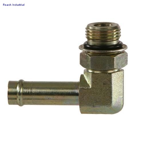 Hose Bead to Male O-ring 90°